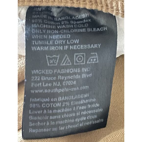 WT02 Elastic Waist Pull On Drawstring Jogger Pants Brown Men’s Size Medium - Picture 10 of 13